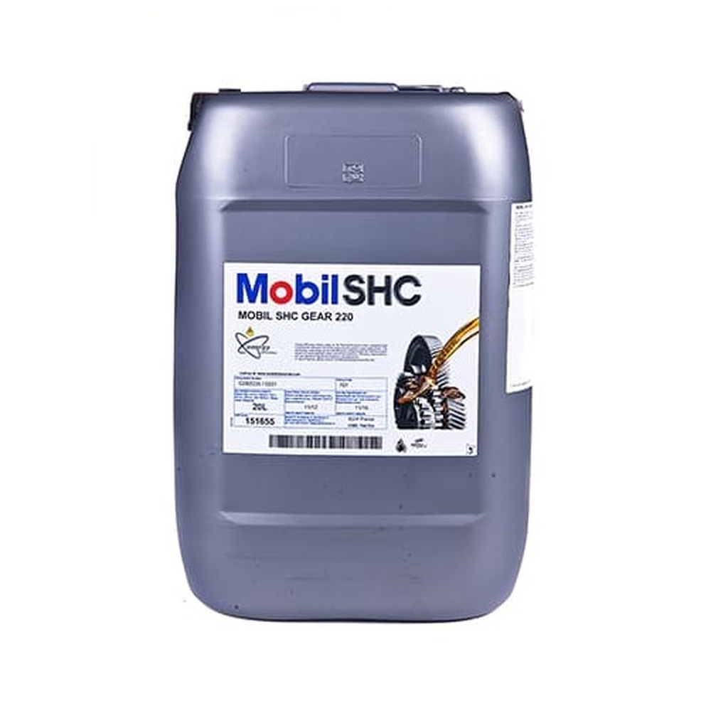 Масло редукторное SHC GEAR 220 20 л MOBIL 151655