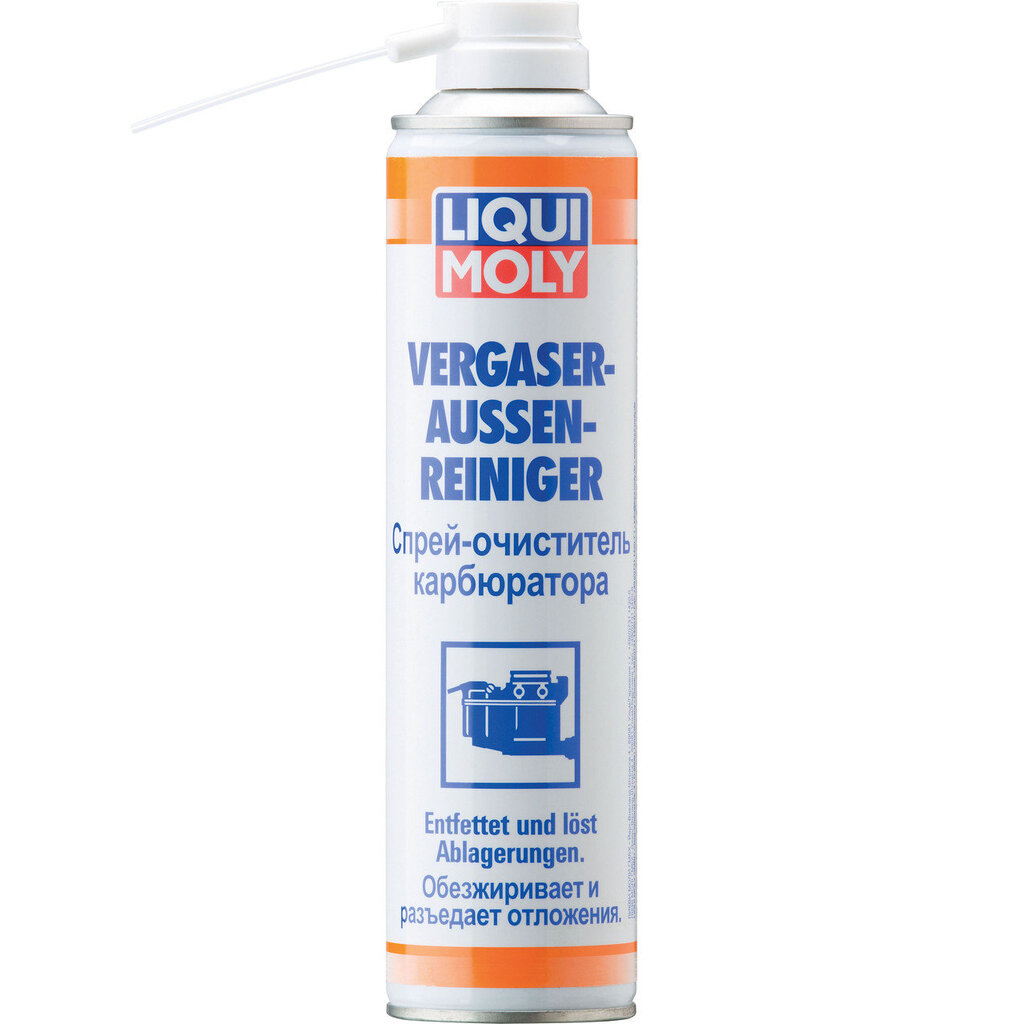 Спрей-очиститель карбюратора 0.4л LIQUI MOLY Vergaser-Aussen-Reiniger 3918