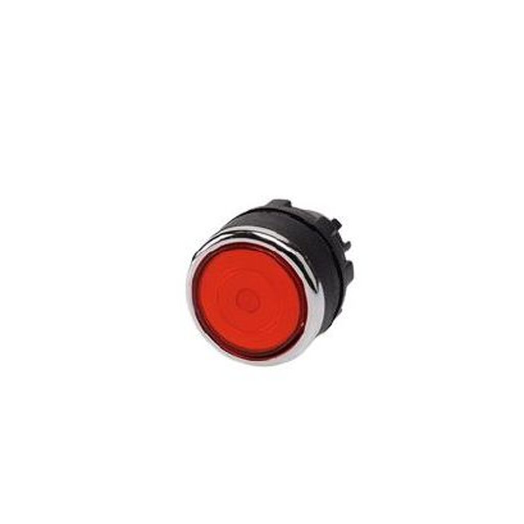 Головка для кнопки Emas красная с фиксацией BDFK