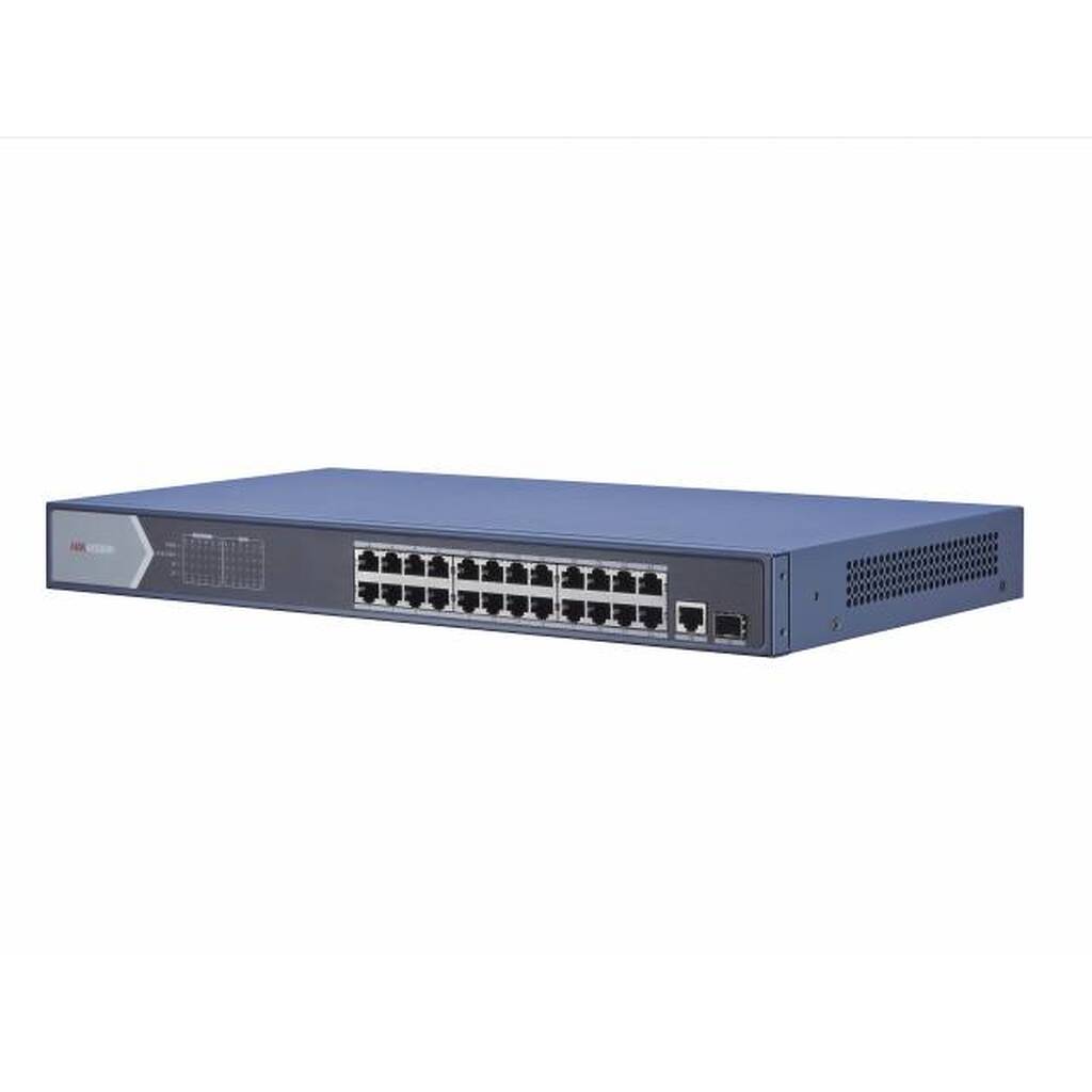 24-х портовый неуправляемый коммутатор Hikvision DS-3E0526P-E/M 23970