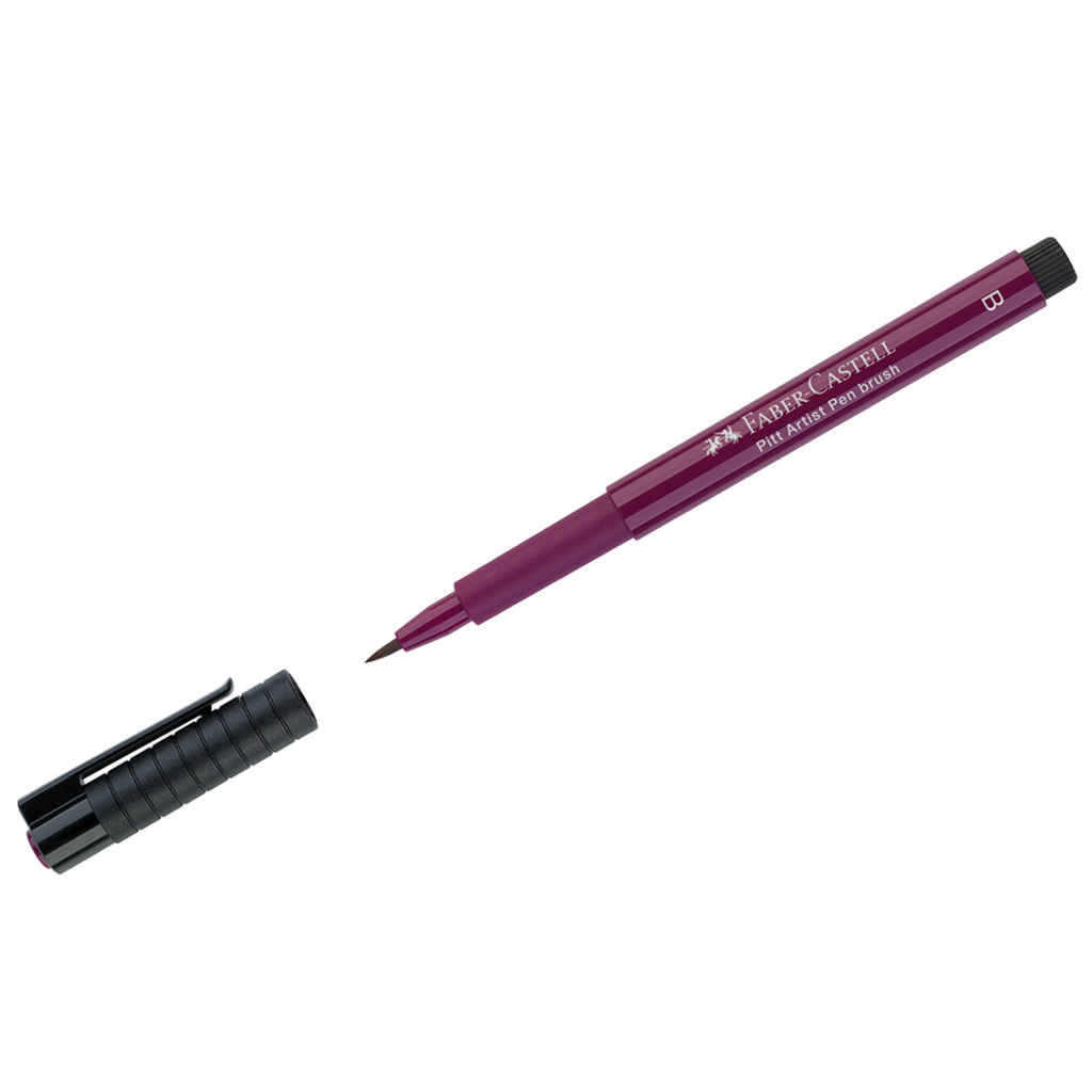 Капиллярная ручка Faber-Castell Pitt Artist Pen Brush цвет 133 маджента, кистевая 167437