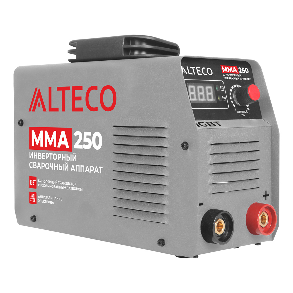Инверторный сварочный аппарат ALTECO MMA-250 37055