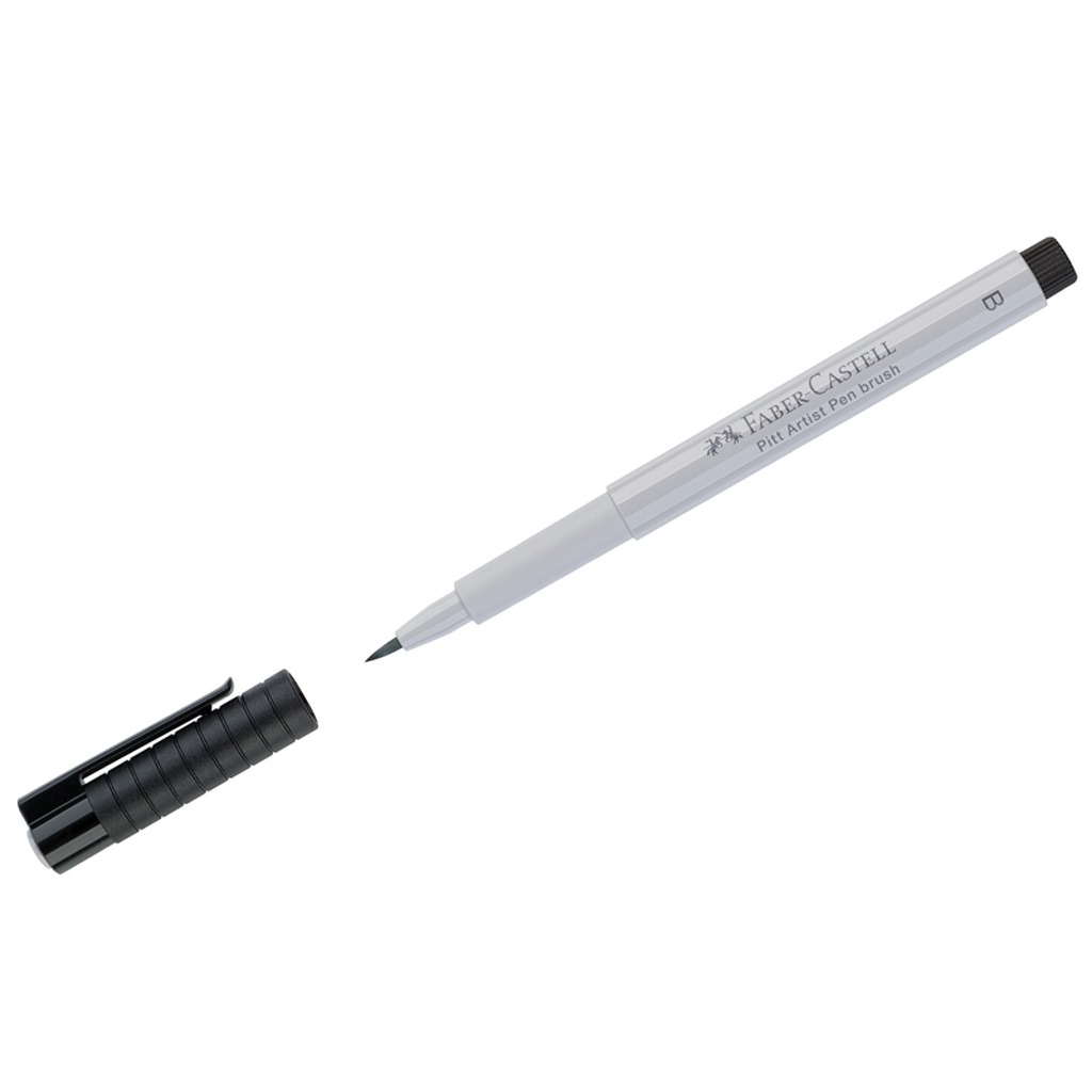 Капиллярная ручка Faber-Castell Pitt Artist Pen Brush цвет 230 холодный серый I, кистевая 167430