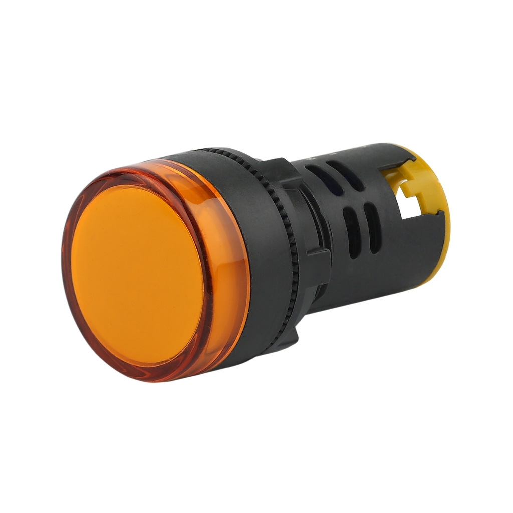 Лампа ЭРА AD22DS(LED)матрица d22мм, желтый, 230В, 10/1000/12000 Б0045617 ERA