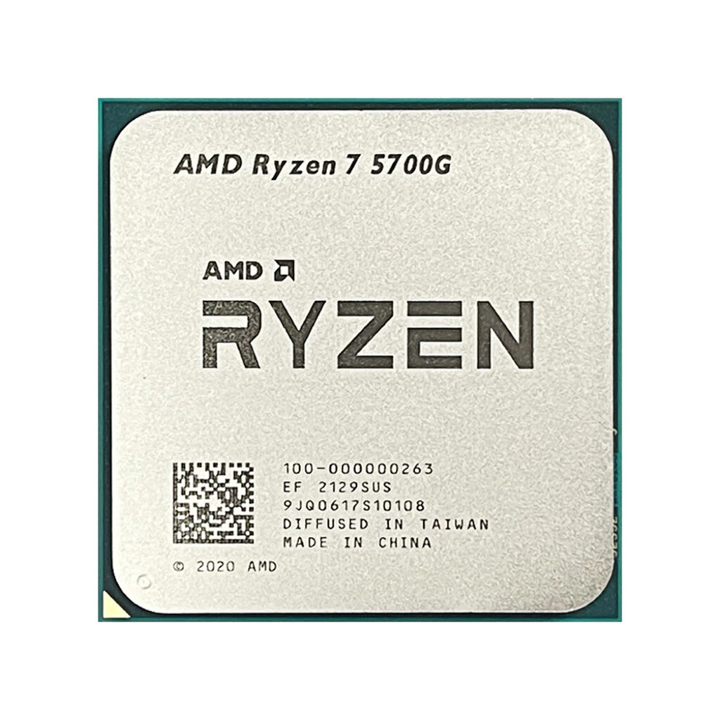 Процессор AMD Ryzen 7 5700G (4600MHz/AM4/L2+L3 20480Kb) 100-000000263 OEM