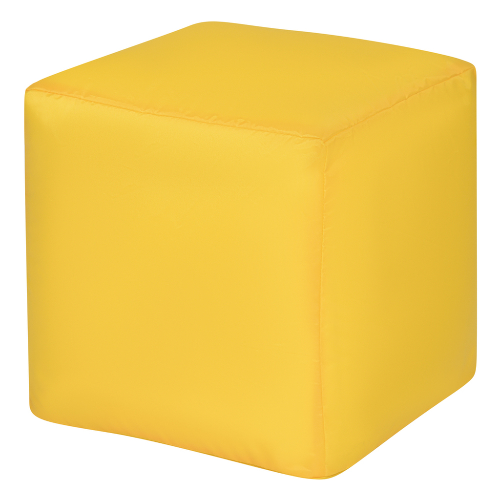 Пуфик DreamBag куб желтый оксфорд 3900801
