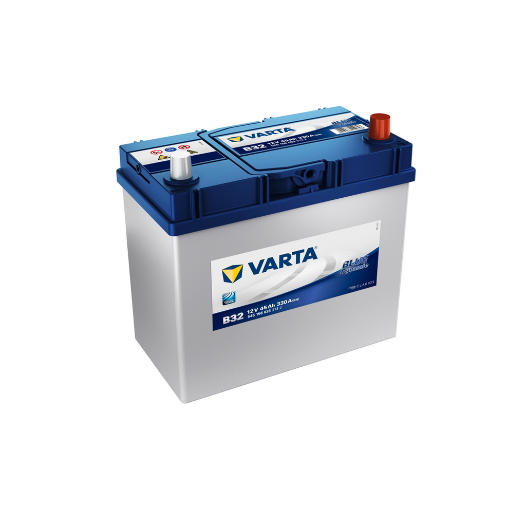 Аккумулятор VARTA Blue Dynamic 45 А/ч обратная R+ B31 238x129x227 EN330 А 545155033