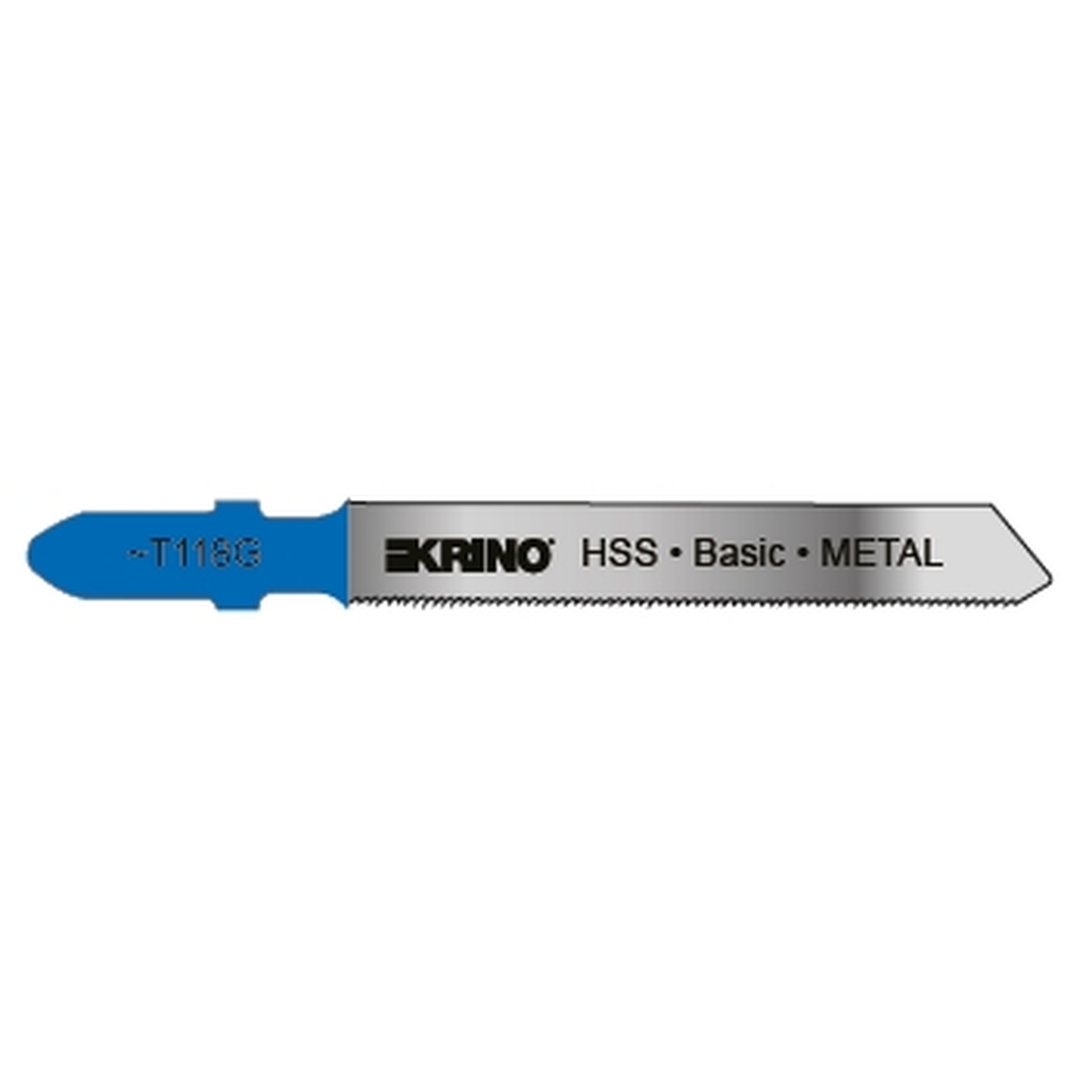 Полотно по металлу для лобзика T118G HSS 76x0,8 набор 3шт. KRINO 23620100