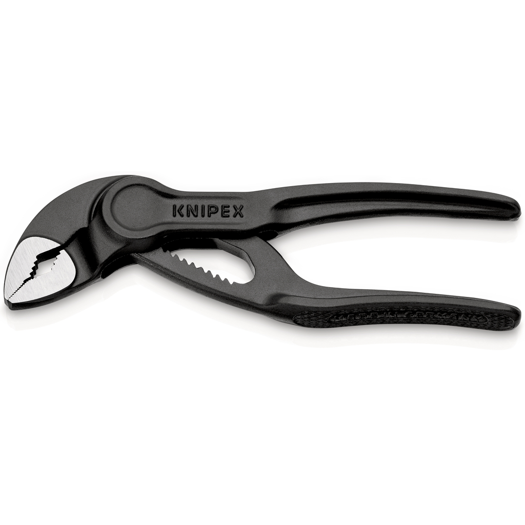 Переставные клещи Knipex Cobra XS, 28 мм (1"), 100 мм, серые, KN-8700100BK