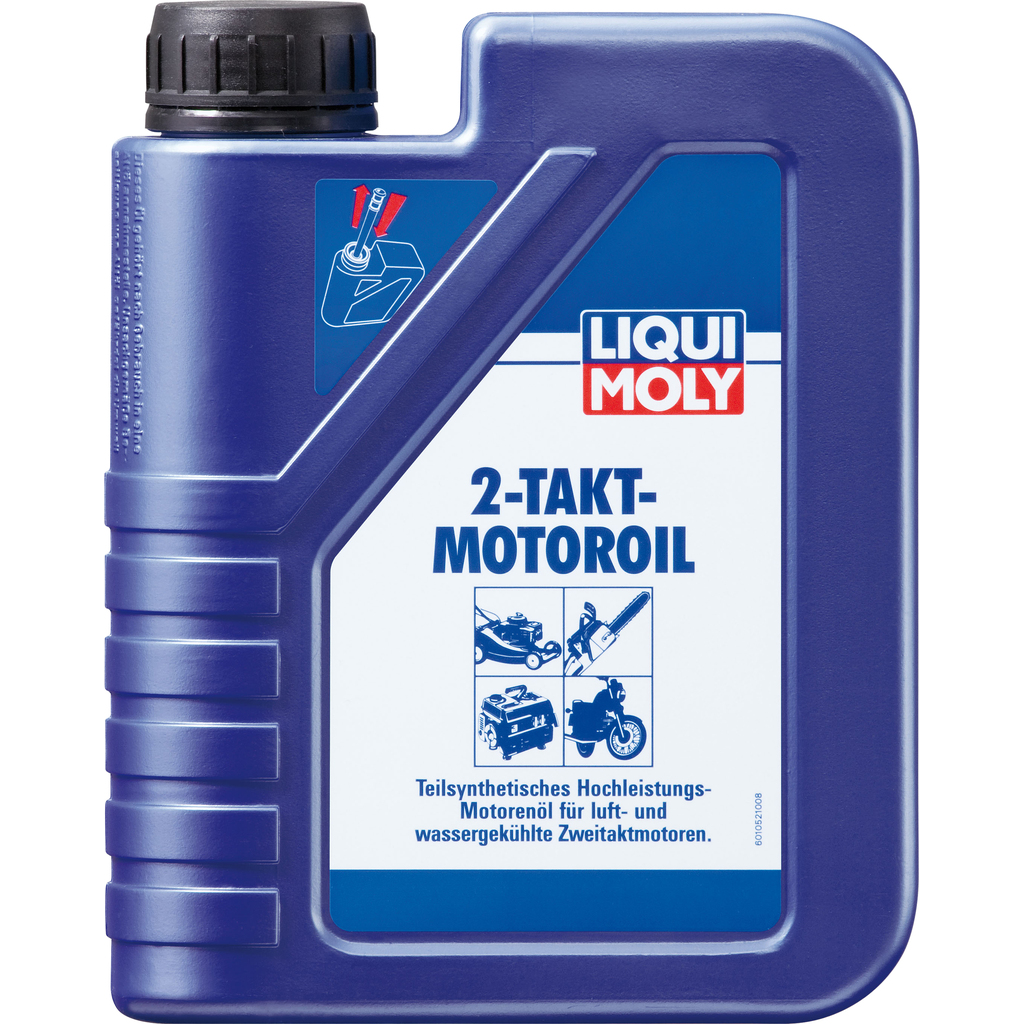 Полусинтетическое моторное масло для 2-тактных двигателей 1л LIQUI MOLY 2-Takt-Motoroil 3958