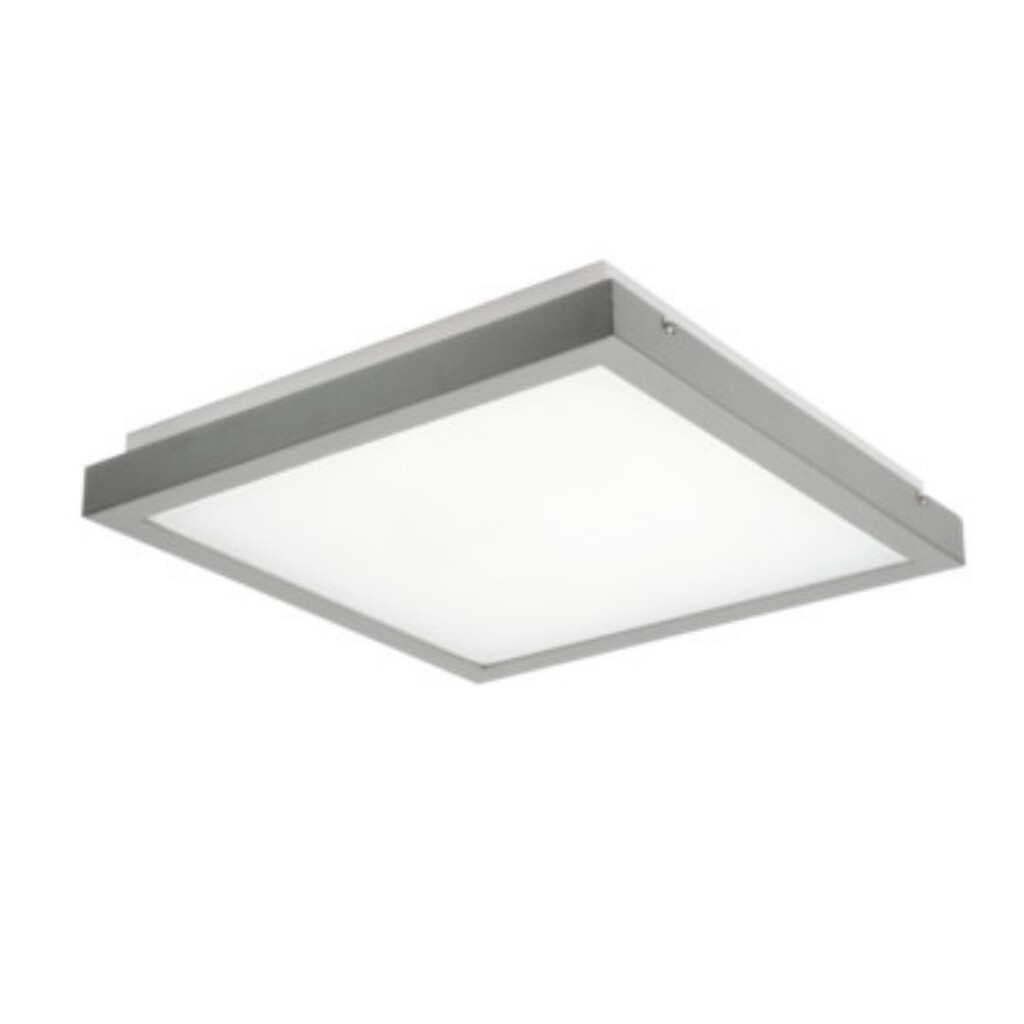 Потолочный квадратный светильник KANLUX TYBIA M 25W-NW GY/ 24644