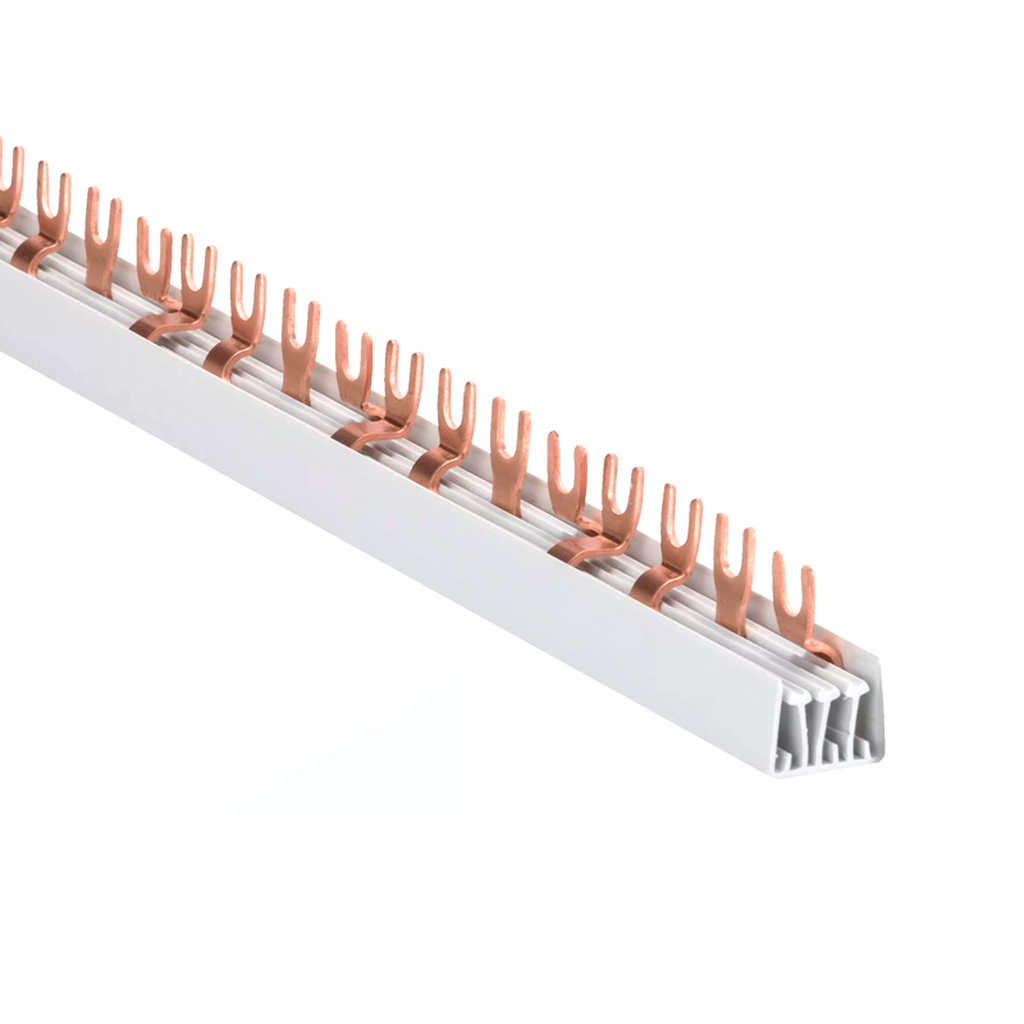 Соединительная шина ANDELI 4П, 63A, FORK, вилка, 1м ADL16-253