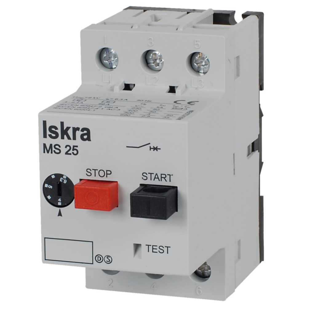 Автоматический выключатель защиты двигателя Iskra MS25-16 3838733020241 ISKRAERO