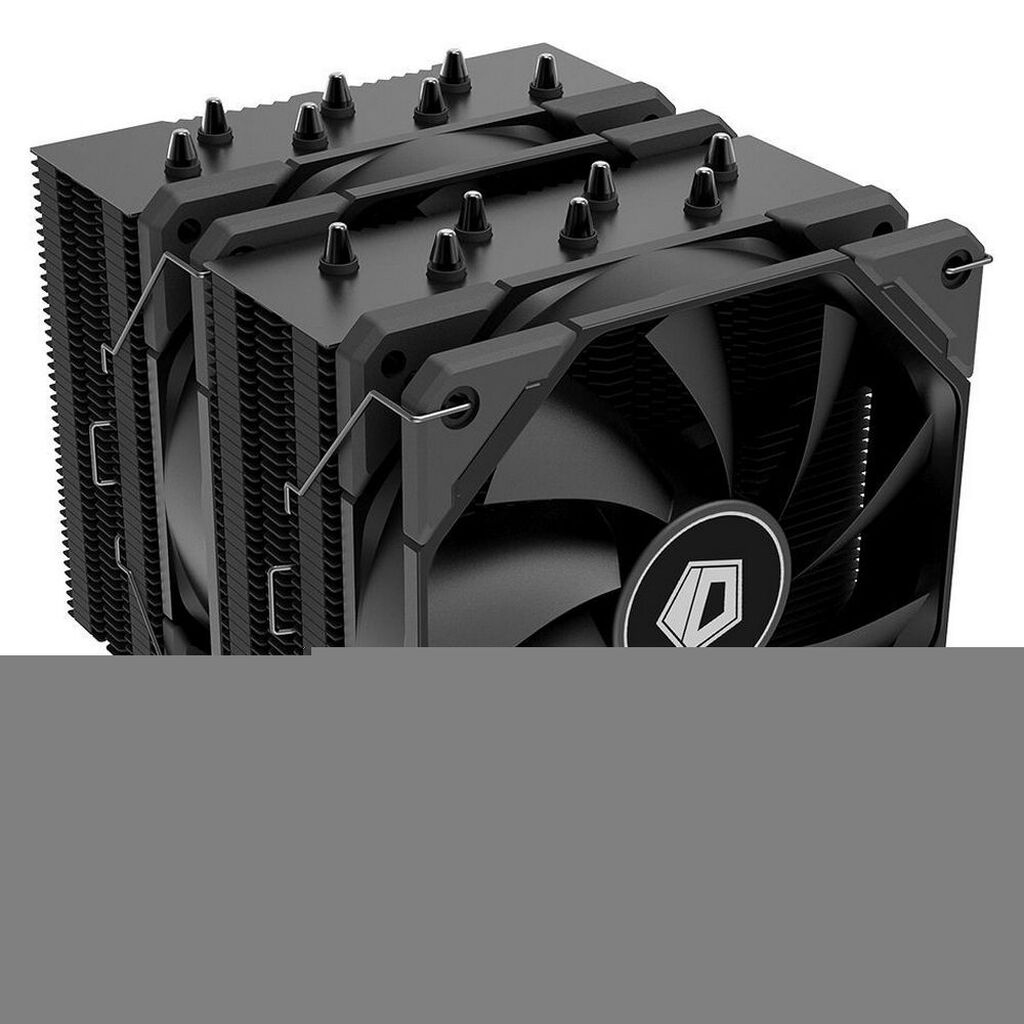 Вентилятор для процессора ID-COOLING SE-207-XT BLACK AM4/115x/1200/1700/2011/2066, 120mm, 1800rpm, 35.2 дБ, 280W, PWM 4-pin, Al-Cu (SE-207-XT-BLACK) SE-207-XT_BLACK