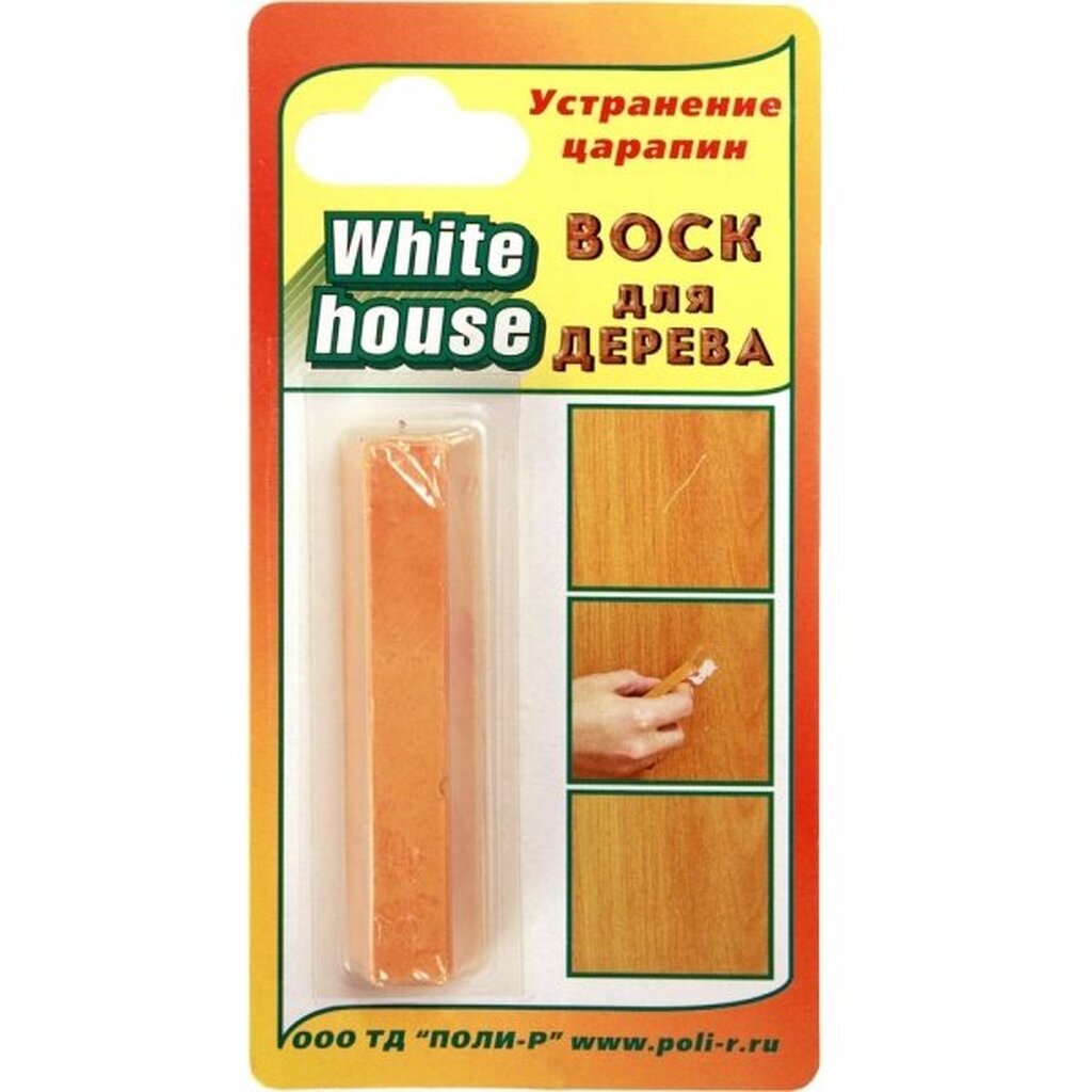 Воск для дерева White House (миланский орех светлый № 34; 15 гр) 14256