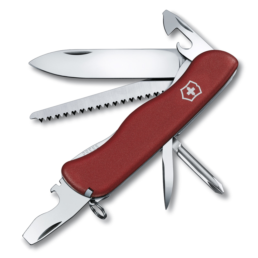 Нож VICTORINOX Trailmaster 111 мм, 12 функций, красный 0.8463