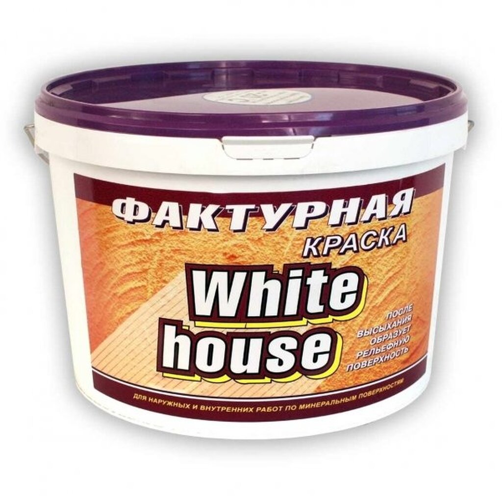 Фактурная краска White House (18 кг; морозоустойчивая) 14212