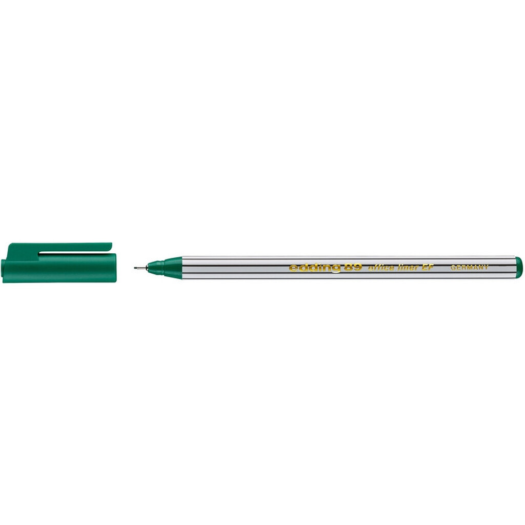 Линер 10 шт в упаковке Edding E-89 0.3 мм зеленый 1162502