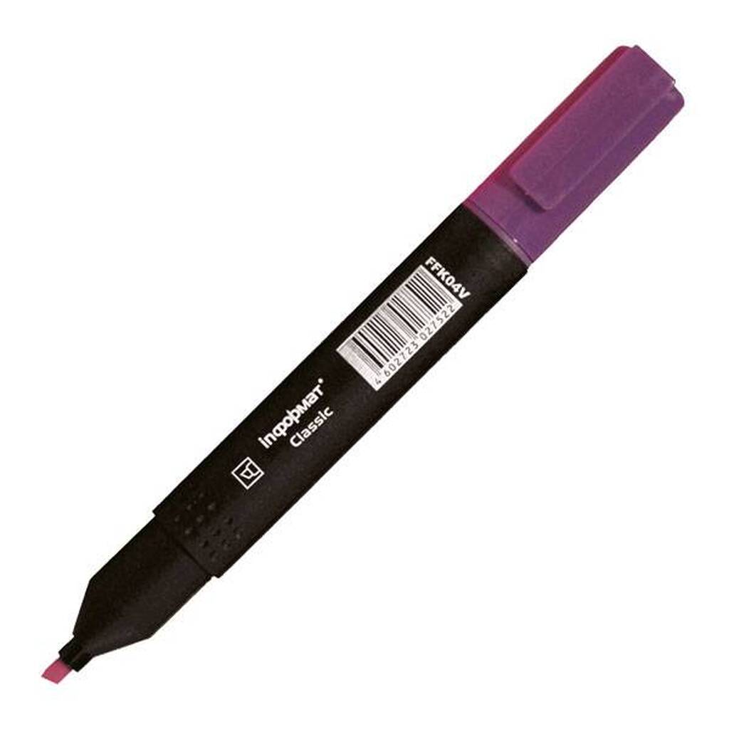 Текстовый маркер INFORMAT CLASSIC 1-5 мм фиолетовый скошенный FFK04V