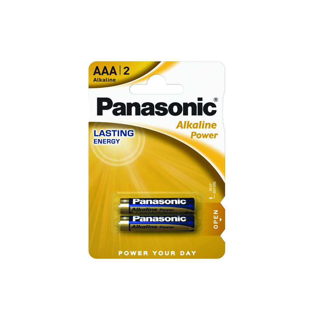 Элементы питания Panasonic LR03 Alkaline Power BL2 7346