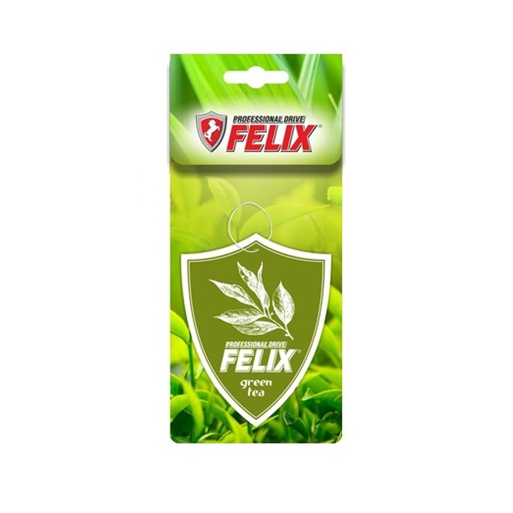 Бумажный ароматизатор FELIX подвесной, энергия зеленого чая 411040034