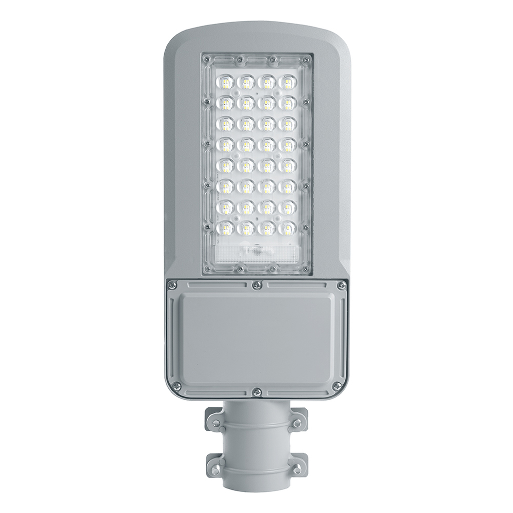 Уличный консольный светодиодный светильник FERON SP3040, 50W, 5000К, 6000Lm, серый, 41548