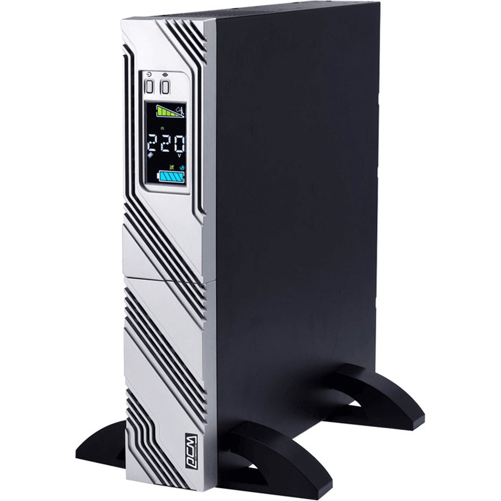 Источник бесперебойного питания Powercom Smart-UPS SMART RT, Line-Interactive, 1500VA/1350W SRT-1500A LCD