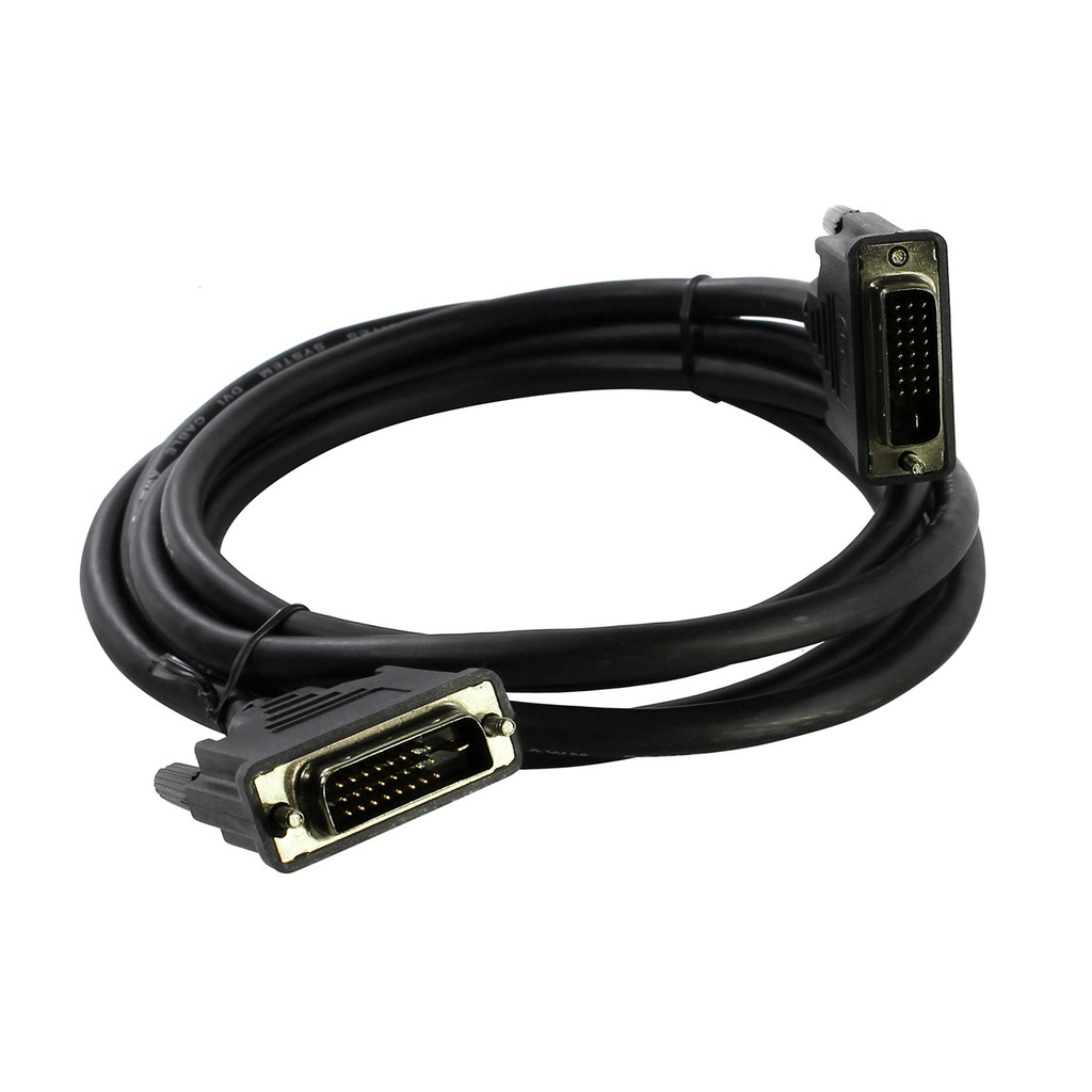 Кабель DVI M 24+1 - DVI M 24+1 5bites Dual Link, 2м APC-099-020