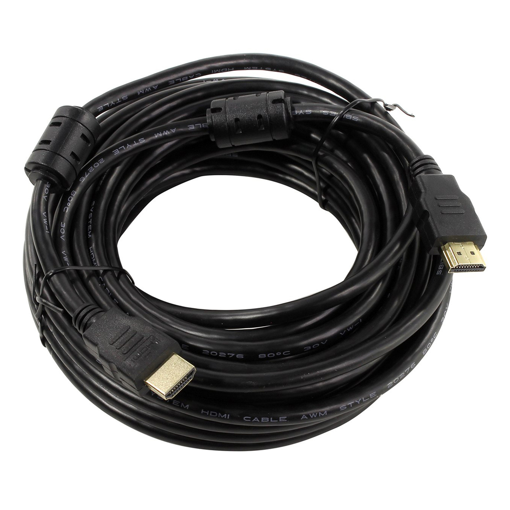 Кабель 5bites HDMI M - HDMI M V2.0 4K HIGH SPEED FERRITES ETHERNET 3D 10м APC-200-100F