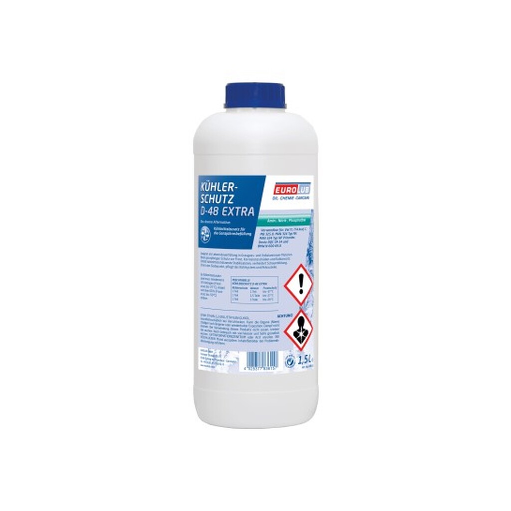 Антифриз EUROLUB Radiator Protection Fluid D-48, зеленый концентрат, 1.5 л 836015