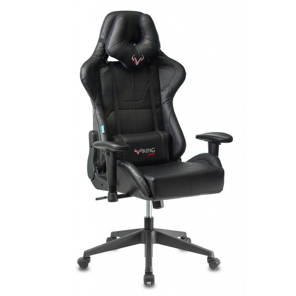 Игровое компьютерное кресло Бюрократ VIKING 5 AERO черный искусственная кожа VIKING 5 AERO BLACK Viking 5 Aero Black