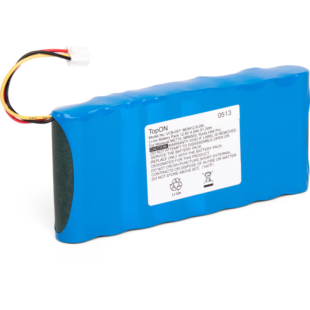 Аккумулятор (12.8V; 2800mAh; Ni-MH) для робота-пылесоса Moneual ME770/MR6500/Rydis H68 Pro TopOn TOP-ME770-28