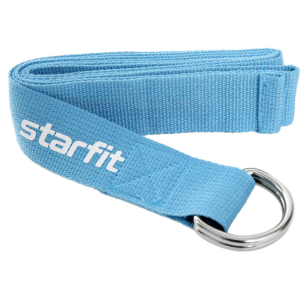 Ремень для йоги Starfit Core YB-100 180cm Blue Pastel УТ-00019277