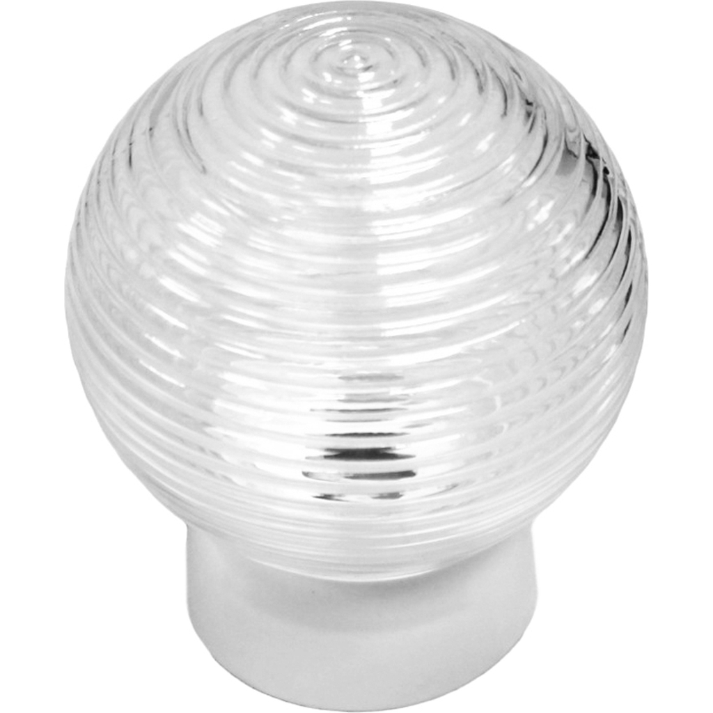 Светильник SVET НБП 01-60-004 У3, прямое белое, со стеклом - шар SV0103-0004
