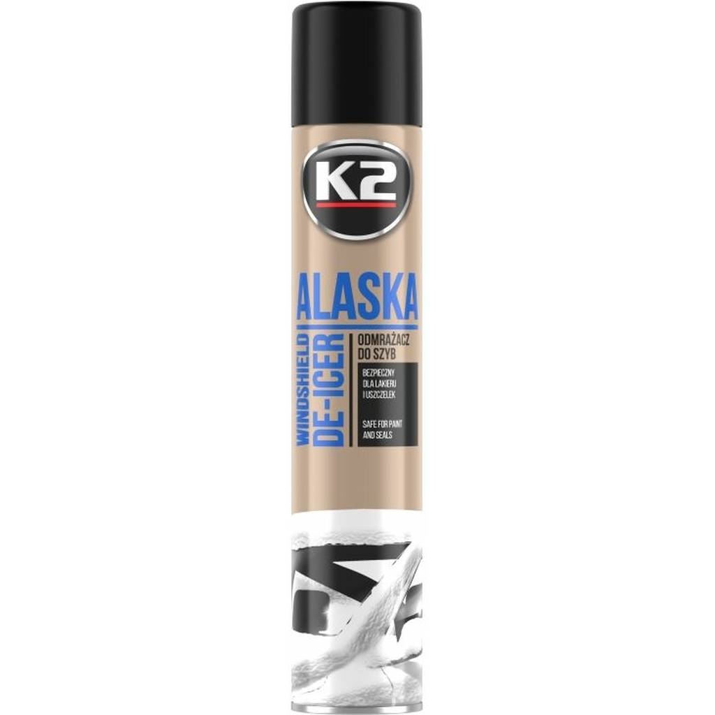 Размораживатель стекол K2 ALASKA MAX 750 мл, аэрозоль K608