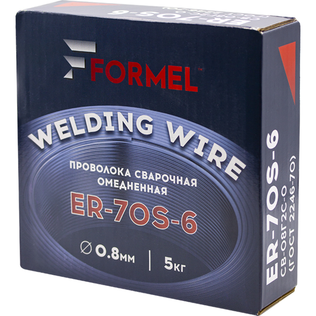 Проволока сварочная омедненная Welding Wire (0.8 мм; 5 кг) FORMEL FRM_08_5
