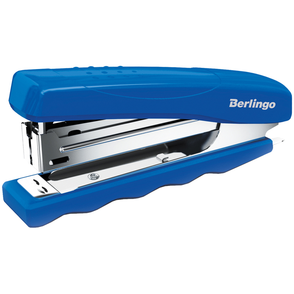 Степлер Berlingo Comfort №10 до 16 листов, пластиковый корпус, синий DSn_16261