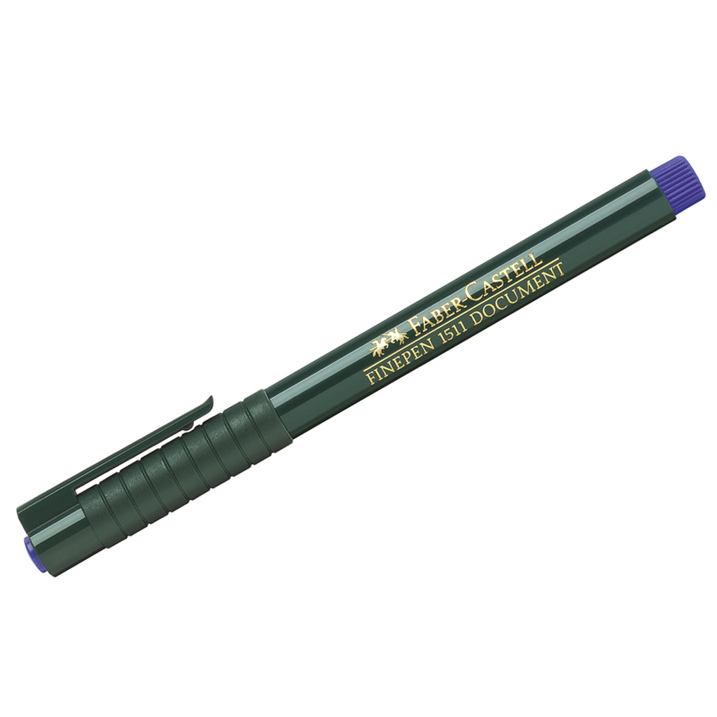 Капиллярная ручка Faber-Castell Finepen 1511 синяя, 0.4 мм 151151