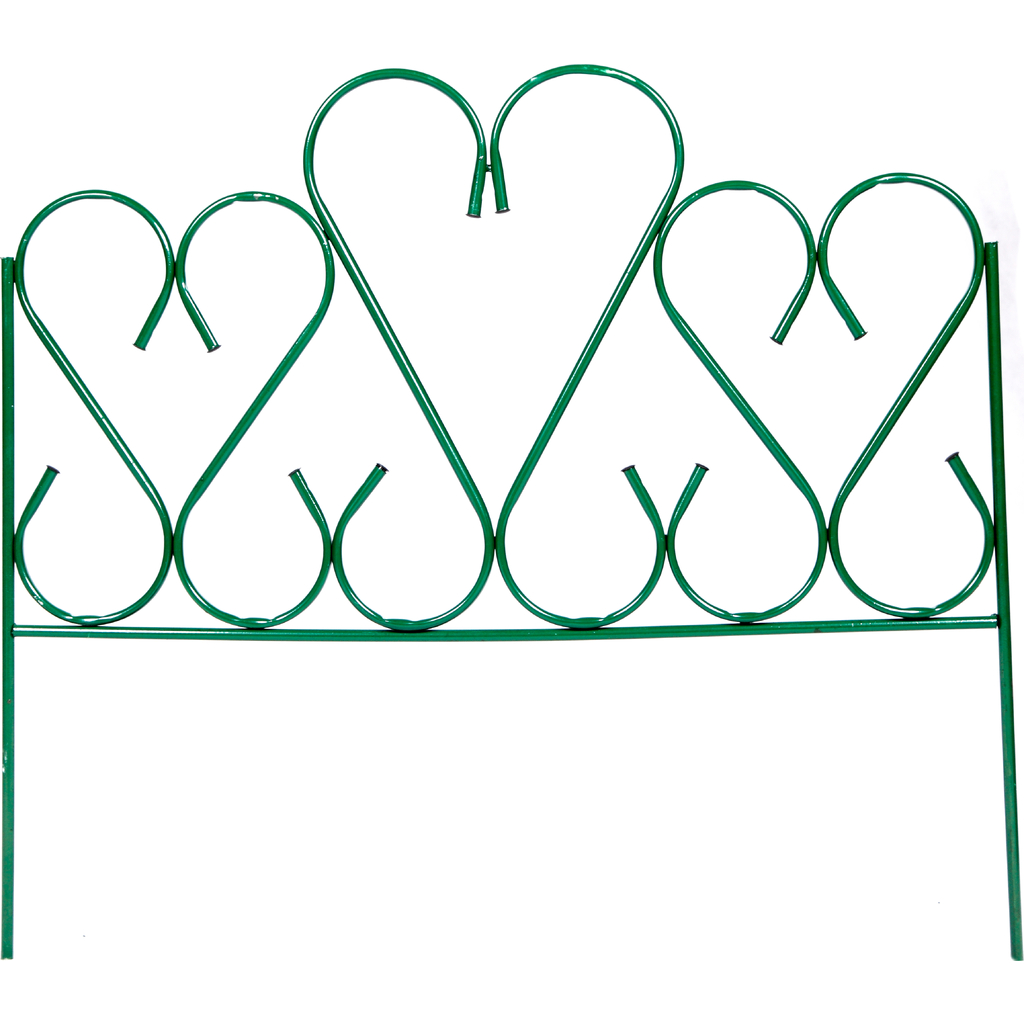 Заборчик Sadagro Амурный мини 5 секций, зеленый 8405