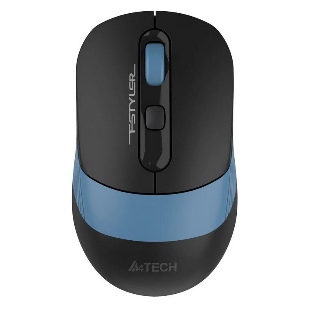 Мышь беспроводная A4Tech Fstyler FB10C black/blue (USB, оптическая, 2400dpi, 4but) (FB10C ASH BLUE) FB10C  ASH BLUE