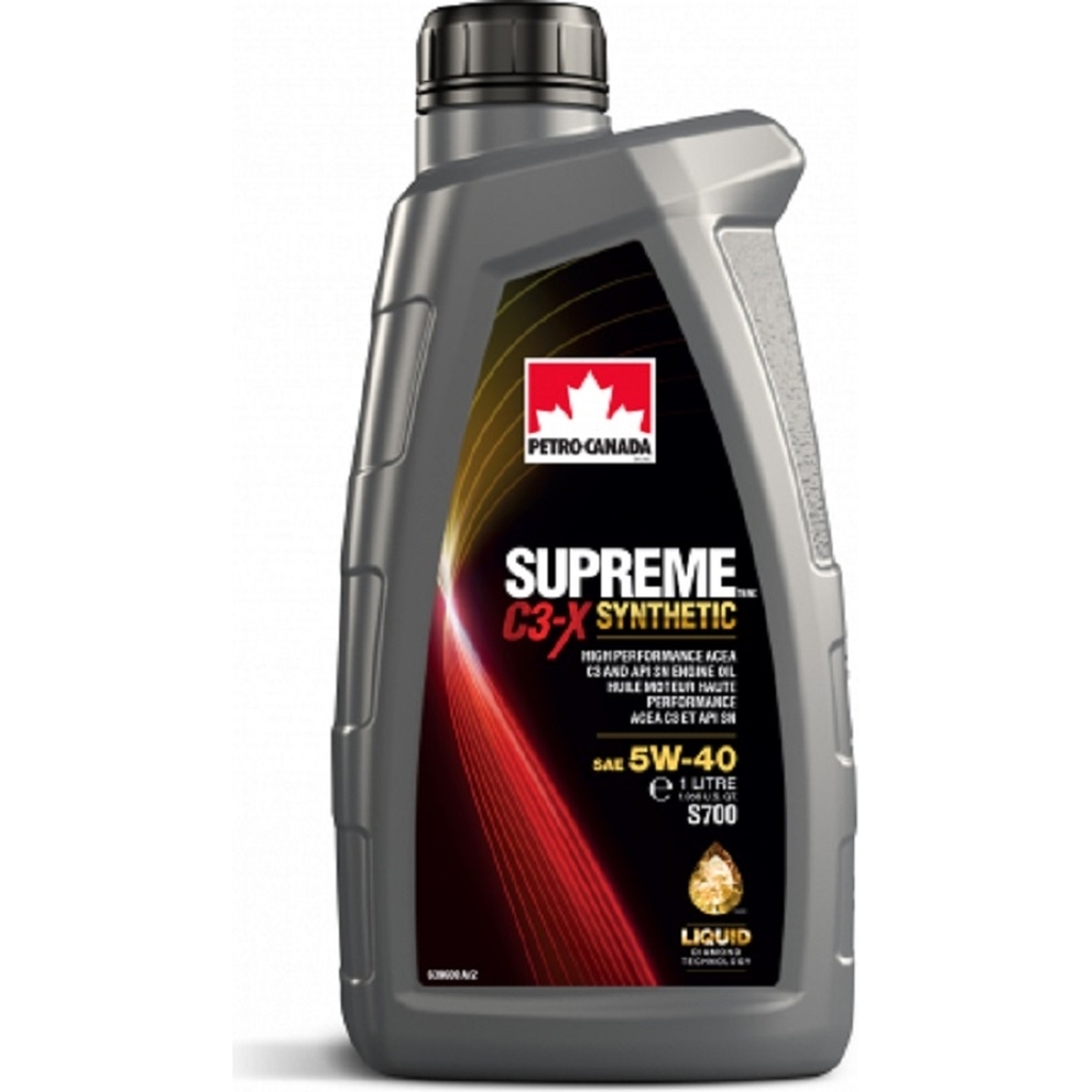 Моторное масло PETRO-CANADA SUPREME C3-X SYNTHETIC 5W-40 1л PCESY54C12