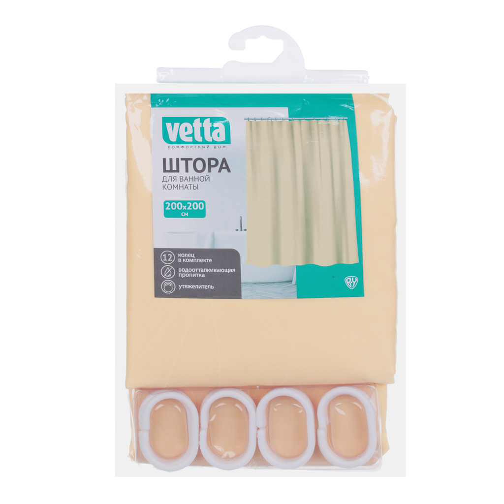 461-508 Vetta шторка для ванной Поли