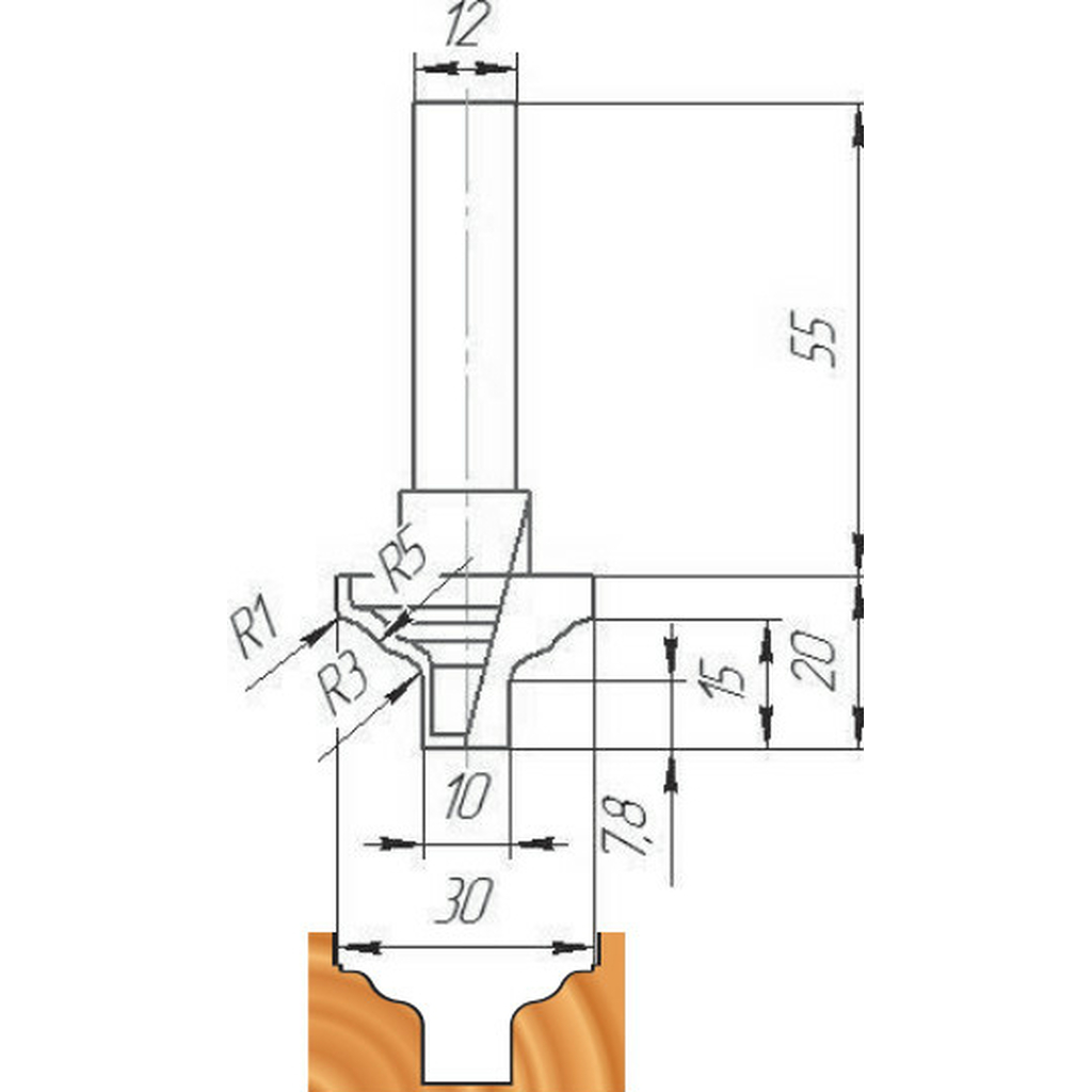 Фреза ФК 0920 МебельДрев 4627198886306