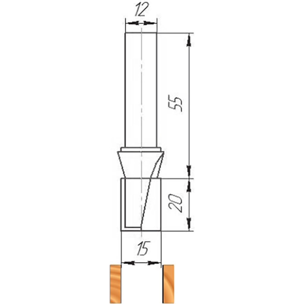 Фреза ФК 0315 МебельДрев 4627198885118