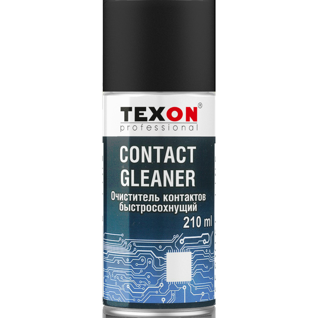 Очиститель контактов TEXON, быстросохнующий аэрозоль 210 мл ТХ182350