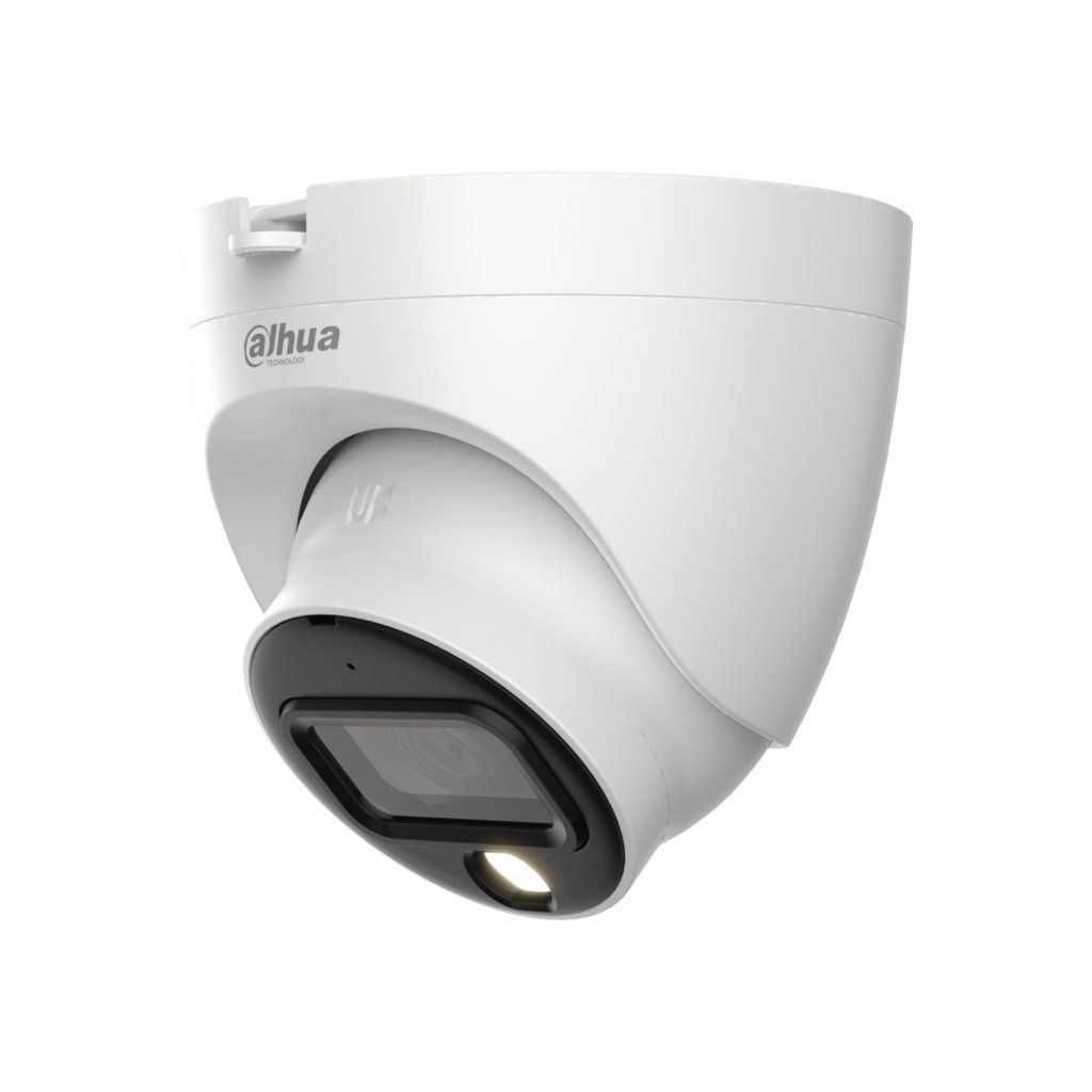 Камера видеонаблюдения аналоговая Dahua DH-HAC-HDW1509TLQP-A-LED-0280B-S2, 1620p, 2.8 мм, белый
