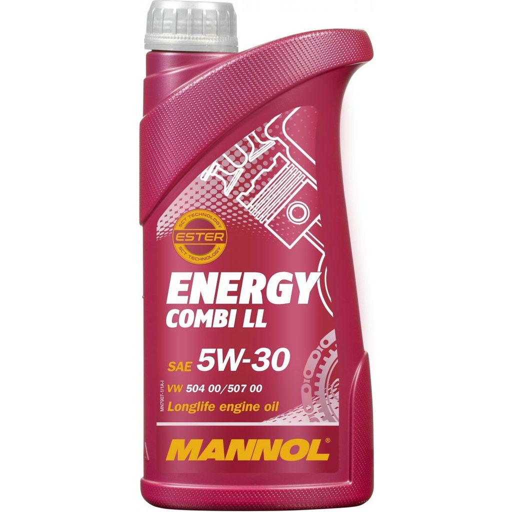 Синтетическое моторное масло MANNOL ENERGY COMBI LL 5W30 1 л 1030