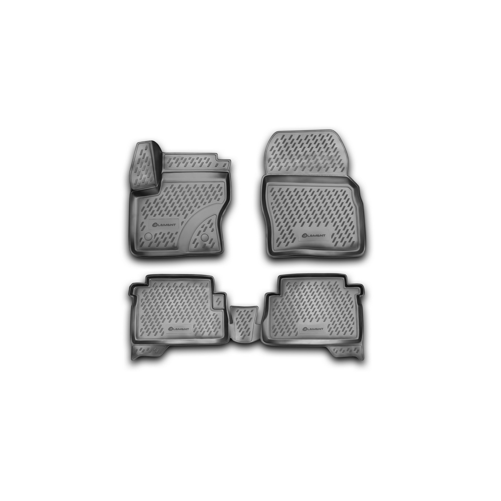 Коврики 3D в салон ELEMENT FORD Kuga, 2013, 4 шт. полиуретан CARFRD00009k CARFRD00009K