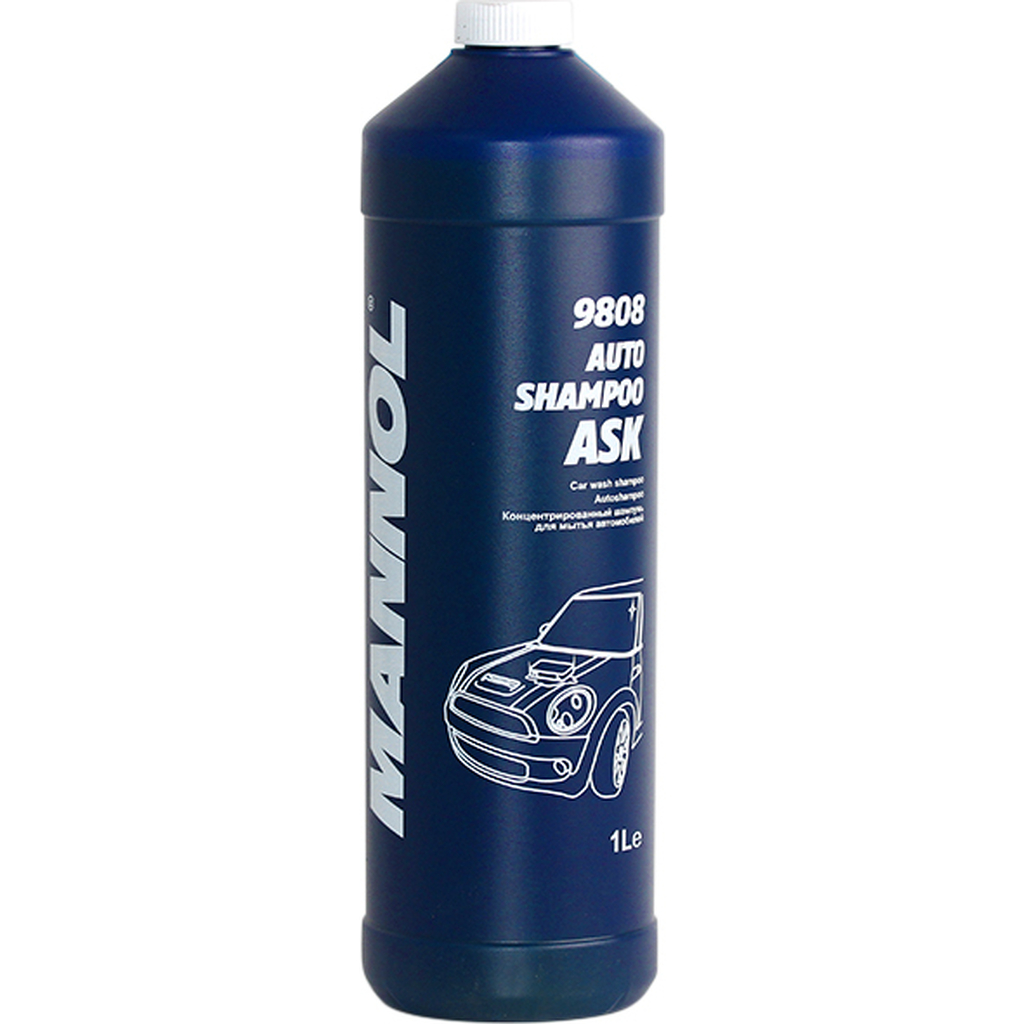 Автошампунь MANNOL AUTO SHAMPOO ASK, 1 л 2200