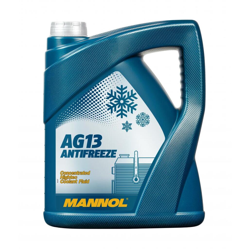 Концентрат антрифриз MANNOL ANTIFREEZE AG13 HIGHTEC 5 л, зеленый 2035